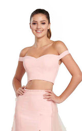 17 of 24 Ellie Wilde EW119034 Peach