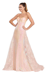 1 of 32 Ellie Wilde EW119039 Light Coral