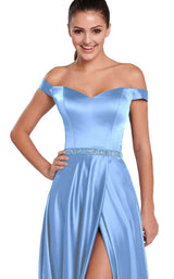 10 of 30 Ellie Wilde EW119053 Periwinkle