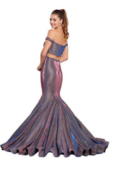 9 of 24 Ellie Wilde EW119061 Pink/Royal