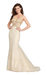 4 of 24 Ellie Wilde EW119173 Champagne