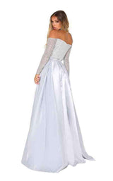 45 of 50 Portia and Scarlett Emerald Gown Silver