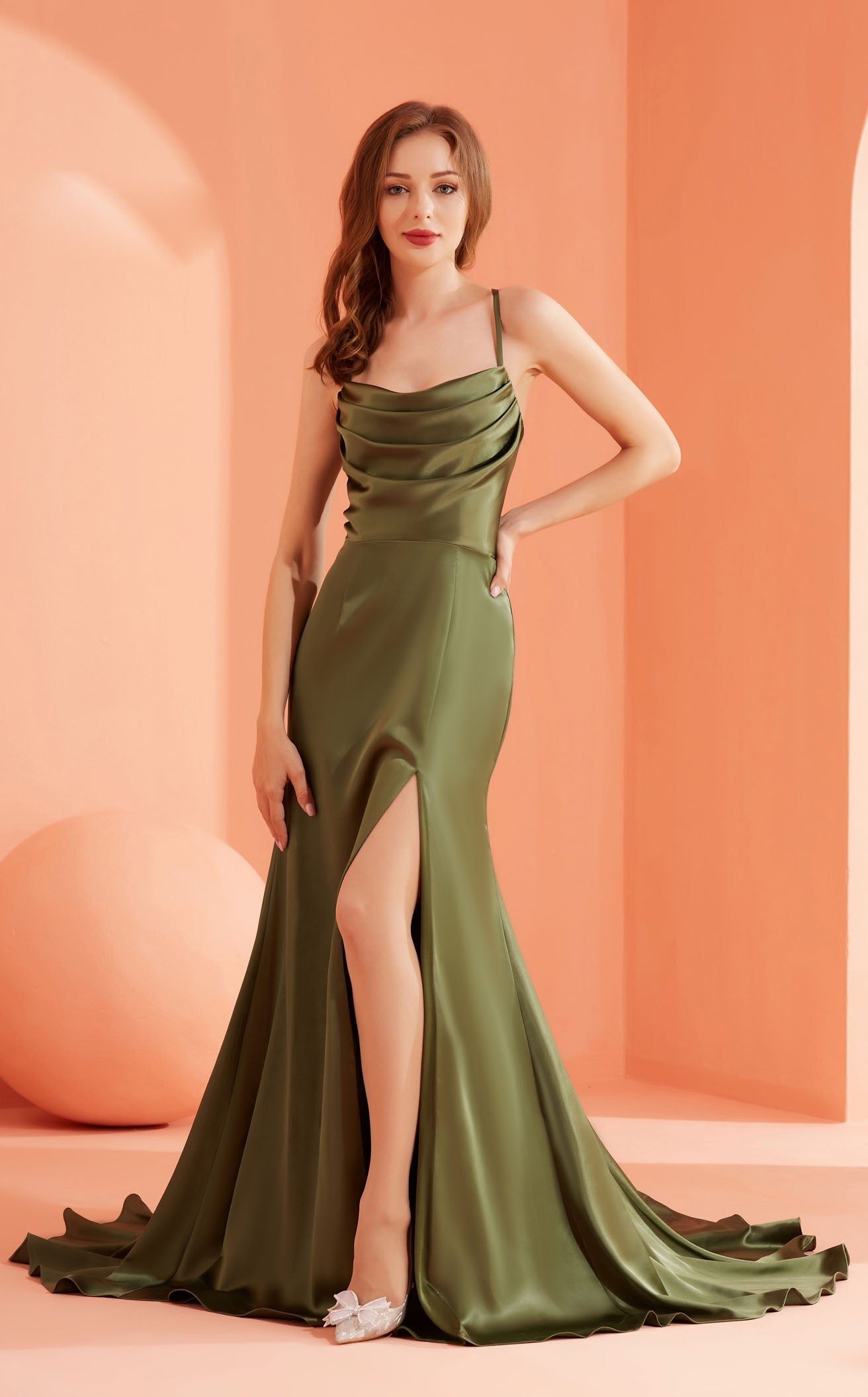 olive and orange dress open lace back dress Forever Summer Mini Dress - Orange, Large