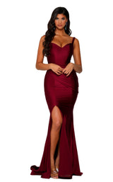 1 of 39 Portia and Scarlett PS6339 Deep Red