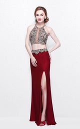 9 of 24 Primavera Couture 1863 Burgundy