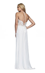 10 of 24 Faviana S10203 Ivory