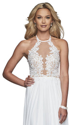 13 of 24 Faviana S10203 Ivory