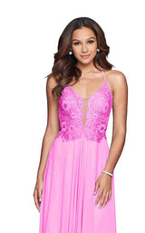 19 of 24 Faviana S10228 Rose/Pink