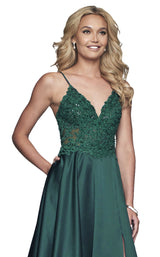 27 of 35 Faviana S10253 Hunter Green