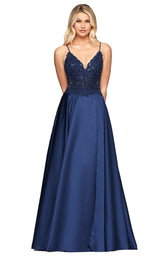 35 of 35 Faviana S10253 Navy