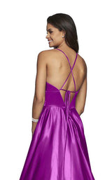 31 of 33 Faviana S10255 Deep Mauve