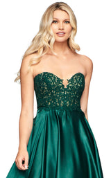 Faviana S10430 Dress Deep-Green