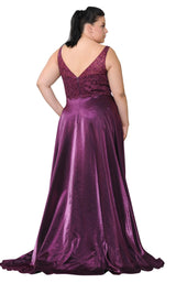 11 of 24 Lindas W1032 Dress Plum