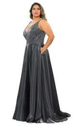 8 of 24 Lindas W1032 Dress Silver