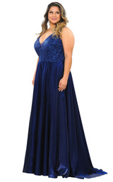 6 of 24 Lindas W1032 Dress Navy