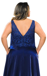 22 of 24 Lindas W1032 Dress Navy