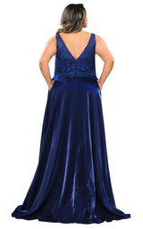 10 of 24 Lindas W1032 Dress Navy
