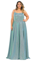 6 of 32 Lindas W1038 Dress Teal