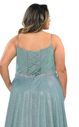 32 of 32 Lindas W1038 Dress Teal