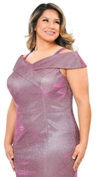 17 of 26 Lindas W1042 Dress Magenta