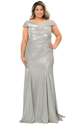 2 of 26 Lindas W1042 Dress Silver-Gold