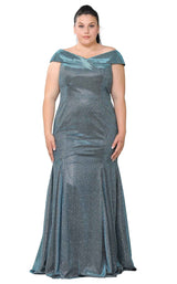 3 of 26 Lindas W1042 Dress Teal
