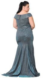 13 of 26 Lindas W1042 Dress Teal