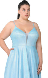 20 of 28 Lindas W1048 Dress Blue