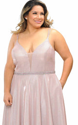 18 of 28 Lindas W1048 Dress Rose-Gold