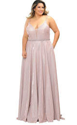 4 of 28 Lindas W1048 Dress Rose-Gold
