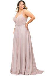 9 of 28 Lindas W1048 Dress Rose-Gold