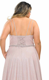 27 of 28 Lindas W1048 Dress Rose-Gold