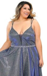 19 of 28 Lindas W1048 Dress Royal