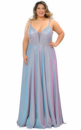 2 of 28 Lindas W1048 Dress Lavender