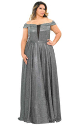 11 of 44 Lindas W1060 Dress Black-Silver