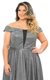 36 of 44 Lindas W1060 Dress Black-Silver