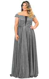 14 of 44 Lindas W1060 Dress Black-Silver