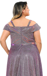 40 of 44 Lindas W1060 Dress Red-Purple