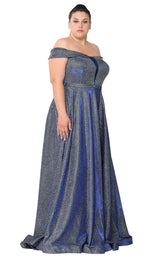 8 of 44 Lindas W1060 Dress Royal