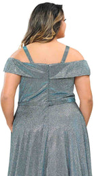 43 of 44 Lindas W1060 Dress Teal