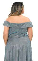 44 of 44 Lindas W1060 Dress Teal