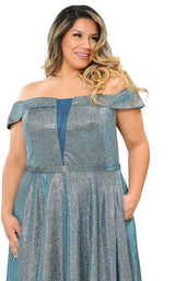35 of 44 Lindas W1060 Dress Teal