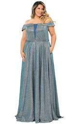 13 of 44 Lindas W1060 Dress Teal