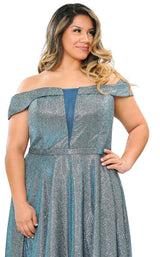 38 of 44 Lindas W1060 Dress Teal