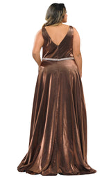 9 of 24 Lindas W1062 Dress Bronze