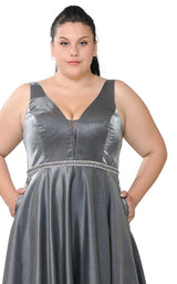 15 of 24 Lindas W1062 Dress Dark-Silver