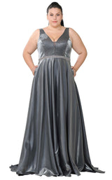 3 of 24 Lindas W1062 Dress Dark-Silver