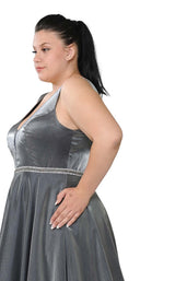 19 of 24 Lindas W1062 Dress Dark-Silver