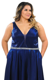 16 of 24 Lindas W1062 Dress Navy