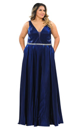 4 of 24 Lindas W1062 Dress Navy